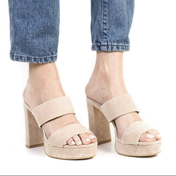 Jeffrey Campbell Shoes - Jeffrey Campbell Adriana double band platform